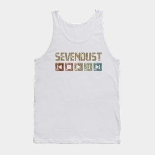 Sevendust Control Button Tank Top